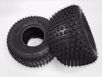 Amazon.com: Set of 2 Deestone D929 ATV Knobby Tire 22x11-8